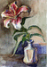 Лилия в вазочке. 2007. р.42х30.